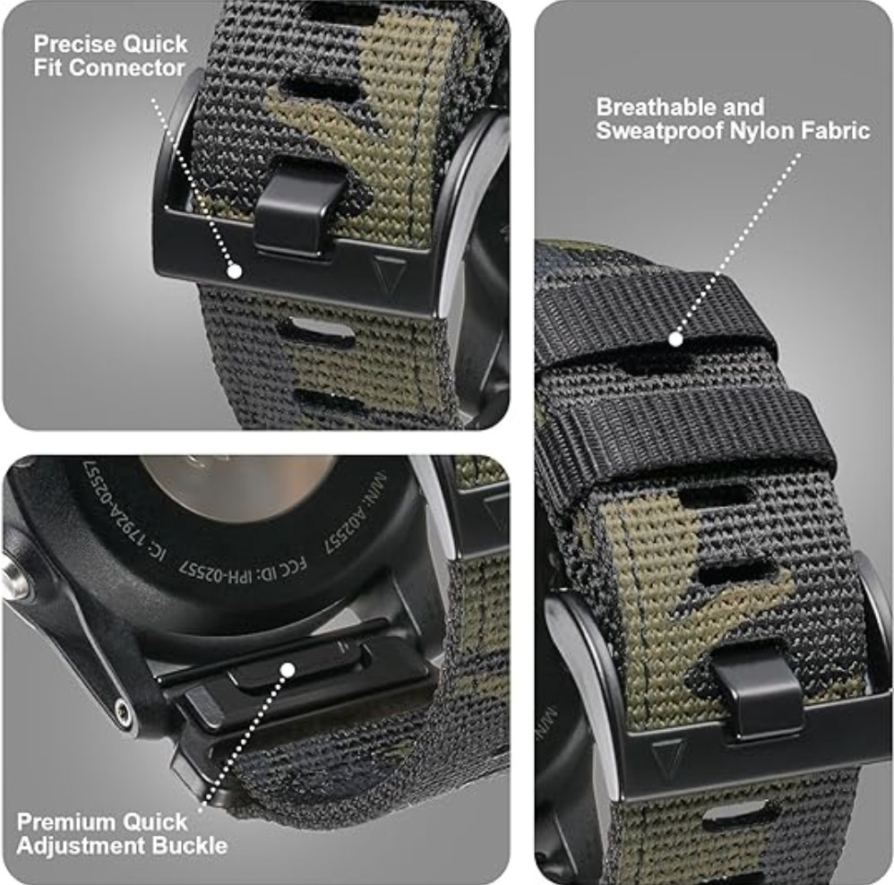 QuickFit 22mm 26mm Nylon Strap - đánh giá và giá Citizen Watch Promaster