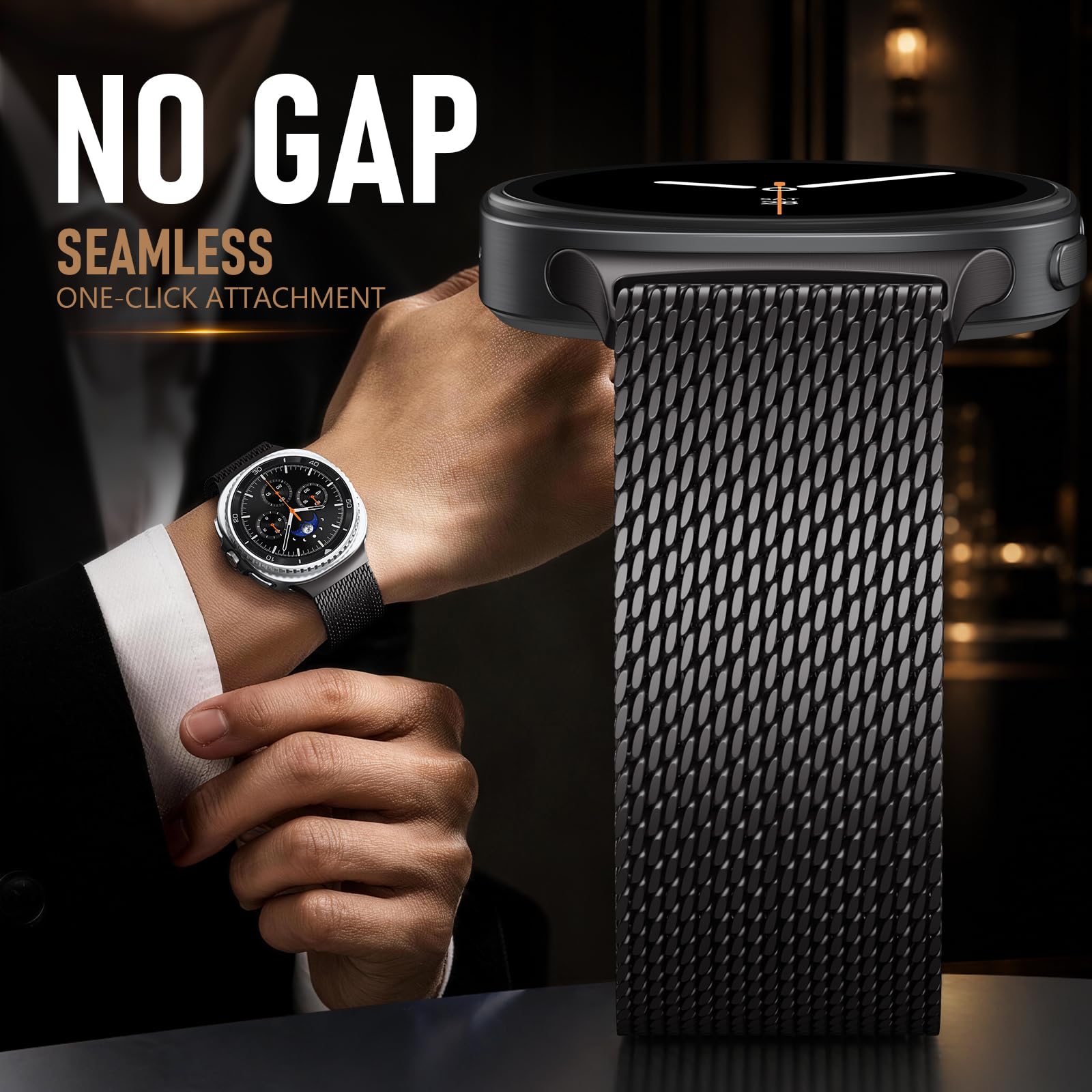Milanese Loop Strap For Samsun - đánh giá và giá Milanese Loop Magnetic