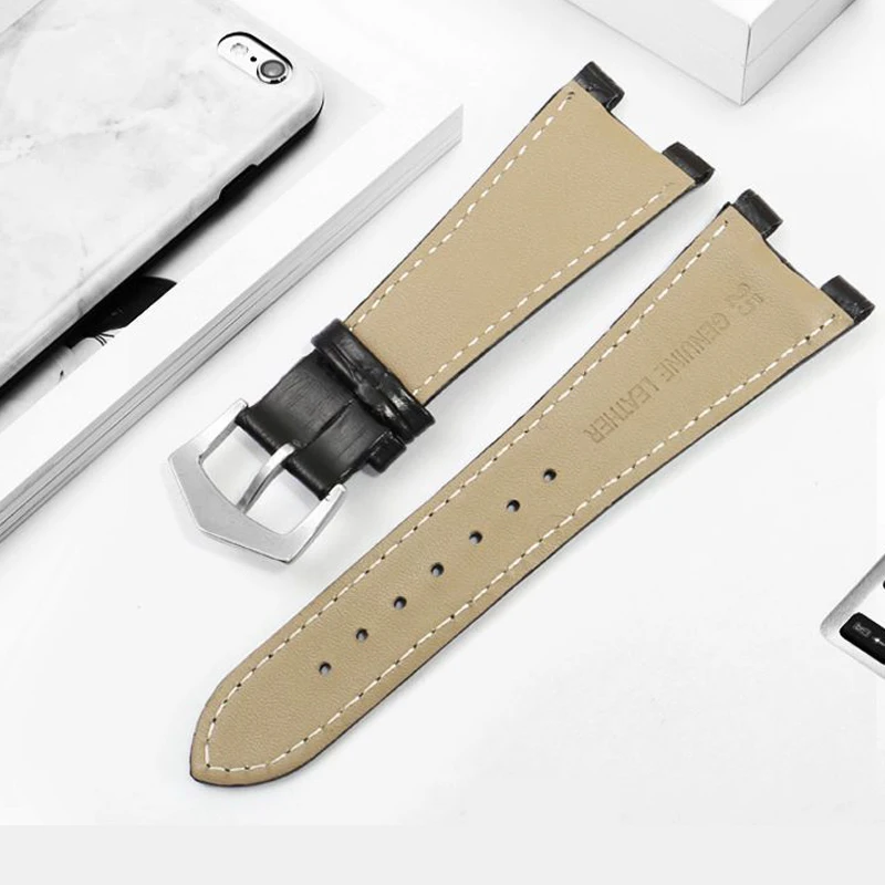 Genuine Leather Watch Strap Fo - đánh giá và giá Patek Philippe Watch Nautilus