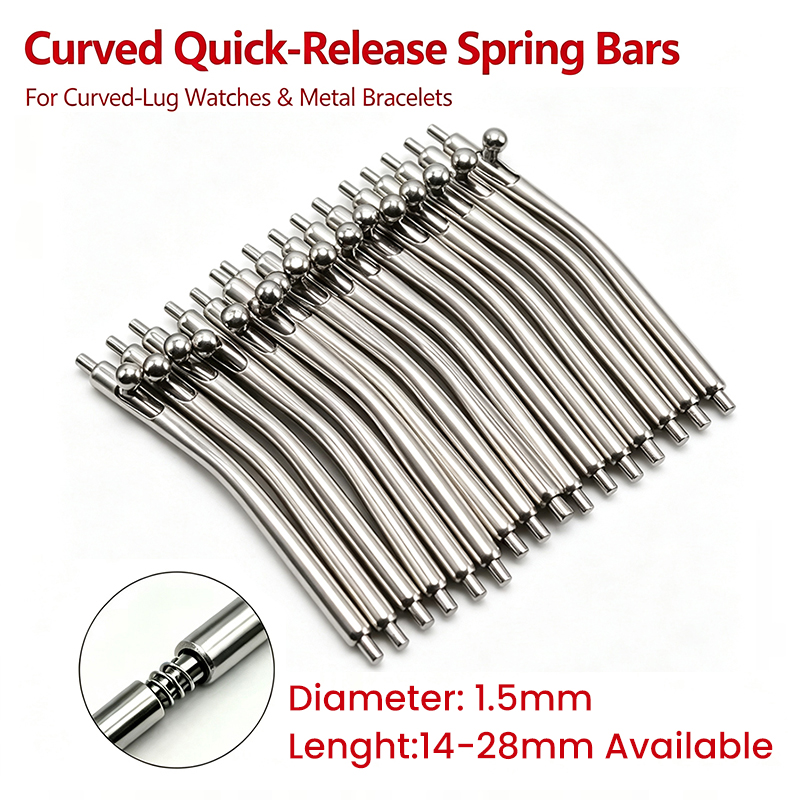 Dia 1.5mm Curved Quick Release - đánh giá và giá Curved Spring Bar